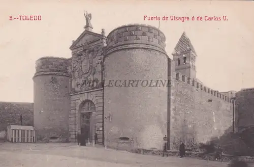 SPANIEN - Toledo - Puerta de Visagra o de Carlos V