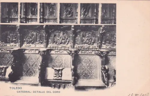 SPANIEN - Toledo - Kathedrale: Detail des Chores