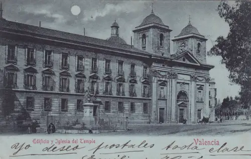 SPANIEN - Valencia - Tempelgebäude und Kirche