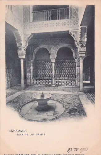 SPANIEN - Granada - Alhambra - Sala de las Camas