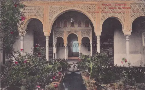 SPANIEN - Granada - Generalife - Porträtgalerie 1909