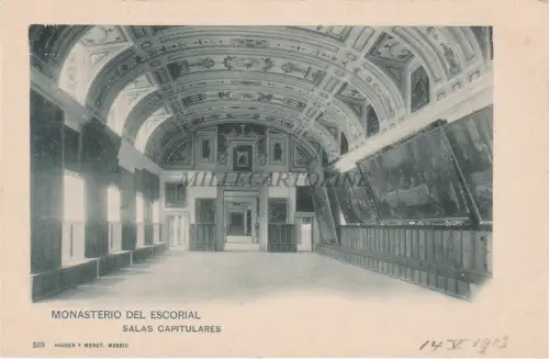 SPANIEN - Monasterio del Escorial - Kapitelsäle