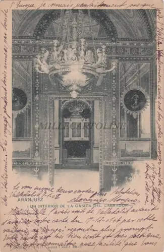 SPANIEN - Aranjuez - Ein Innenraum des Labrador-Hauses