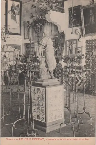 SPANIEN - Sitges - Lo Cau Ferrat, Propietat d'en Santiago Rusiñol