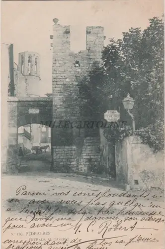 SPANIEN - Pedralbes - Entrada al Caserio 1904