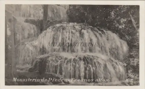 SPANIEN - Steinkloster - Fresnos Altos - Foto Postkarte