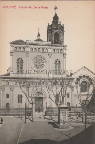 SPANIEN - Mataro - Iglesia de Santa Maria