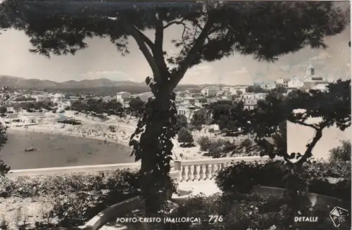 SPANIEN - Mallorca - Porto-Christo - Foto Postkarte Zerkovitz 1954