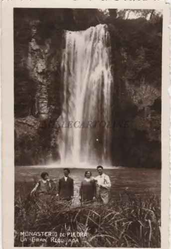 SPANIEN - Steinkloster - La Gran Requijada - Foto Postkarte