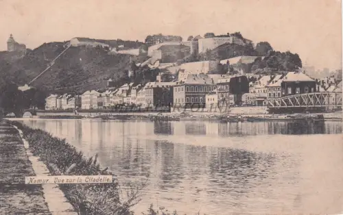 BELGIEN - Namur - Blick auf die Zitadelle