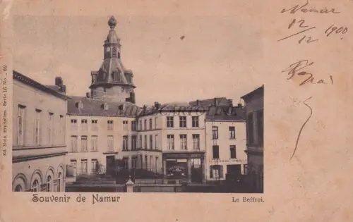 BELGIEN - Souvenir de Namur - Le Beffroi 1900