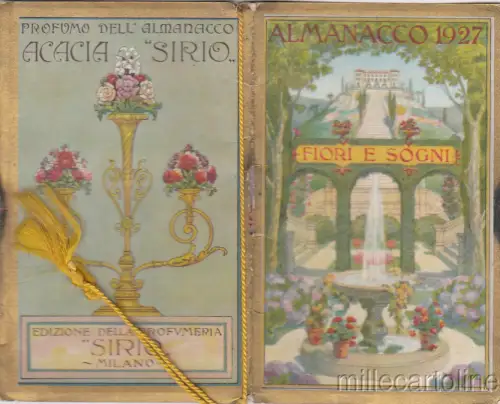 * KALENDER - Syrischer Almanach Blumen und Träume 1927