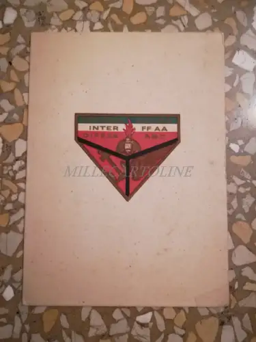 EINZIGARTIGE SCHULE INTER FF AA BAKTERIOLOGISCHE ATOMVERTEIDIGUNG - Kalender 1954