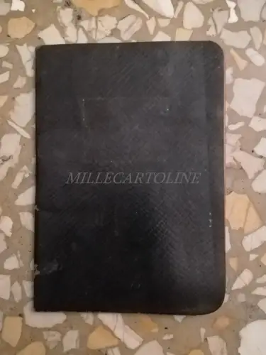 PHILATELISTISCHE KURIOSITÄT - Notizbuch mit einigen handgezeichneten Briefmarken 1890