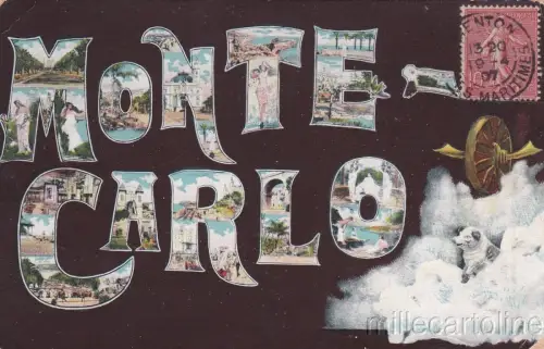 * MONACO - Monte Carlo - Illustrierte Briefe 1907