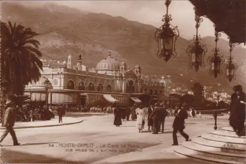 MONACO - Monte Carlo - Le Café de Paris - Real Photo C.A.P.