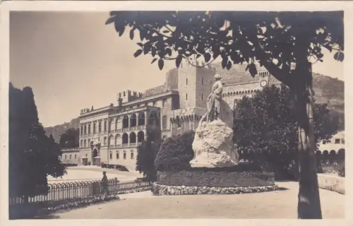 MONACO - Der Prinzpalast - Wissenschaftsdenkmal - Foto Postkarte GRAFIA