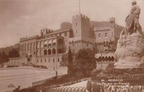 MONACO - Le Palais du Prince - Real Photo