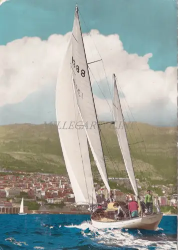 MONACO - Monte Carlo - Regatten an der Cote d'Azur 1958