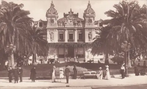 MONACO - Monte Carlo - La Facade du Casino - Foto Postkarte