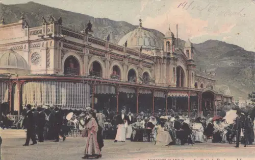 MONACO - Monte Carlo - Le Café de Paris 1905
