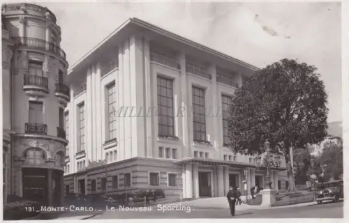 MONACO - Monte Carlo - Le Noveau Sporting - Foto Postkarte
