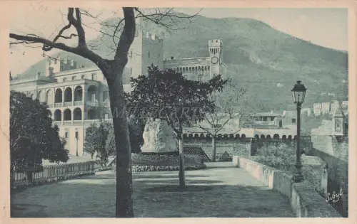 MONACO - Hundekopfpalast und Halterung - Tuck