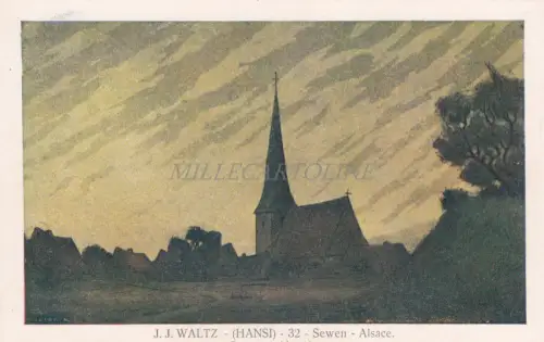 FRANKREICH - J. J. Walzer - (Hansi) - 32 - Sewen - Elsass