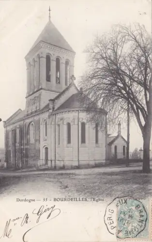 FRANKREICH - Bourdeilles - L'Eglise