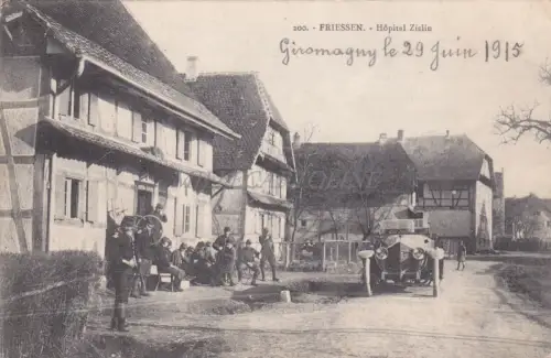 FRANKREICH - Friessen - Krankenhaus Zislin - 1. Weltkrieg