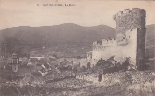 FRANKREICH - Kaysersberg - La Ruine