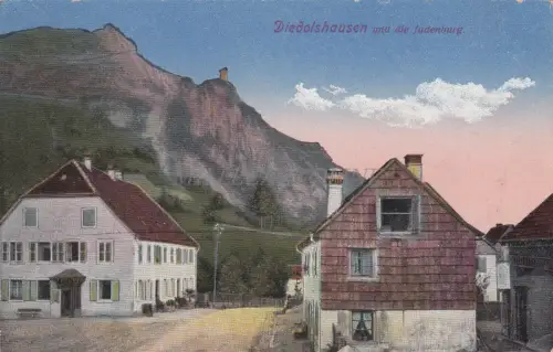 FRANKREICH - Diedolshausen und die Judenburg