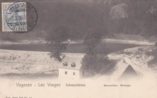 FRANKREICH - Les Vosges - Schiessrotried 1905