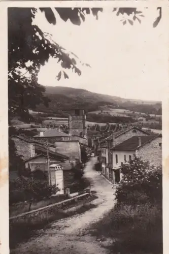 FRANKREICH - Job - La Clocher et la Rue du Fond du Bourg - Foto Postkarte