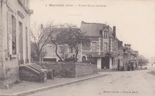 FRANKREICH - Marcillat - Route d'Evaux les Bains