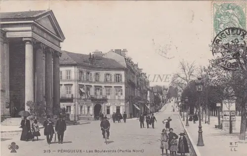 FRANKREICH - Perigueux - Les Boulevards 1907
