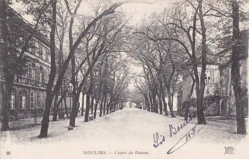 FRANKREICH - Mühlen - Kurs von Russland