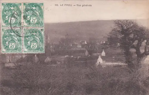 FRANKREICH - Le Faou - Vue Generale 1926
