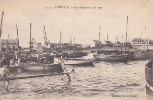 FRANKREICH - Penmarch - Saint Guenole vu du Port