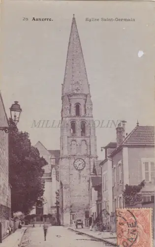 FRANKREICH - Auxerre - Eglise Saint Germain - Ed. Monneret