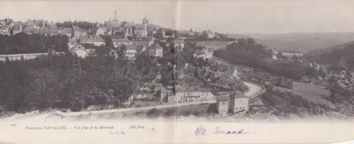 FRANKREICH - Avallon - Panorama - Ansicht von Morlande