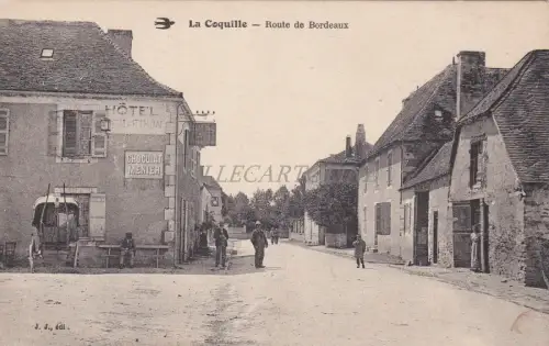 FRANKREICH - La Coquille - Route de Bordeaux