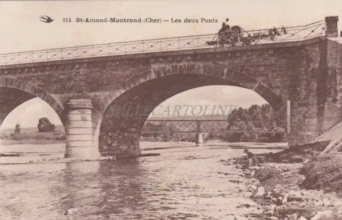 FRANKREICH - St. Amand Montrond - Les Deux Ponts