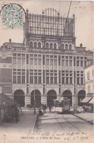 FRANKREICH - Orleans - L'Hotel des Postes 1904