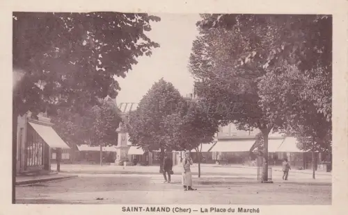 FRANKREICH - St. Amand Montrond - La Plache du Marché