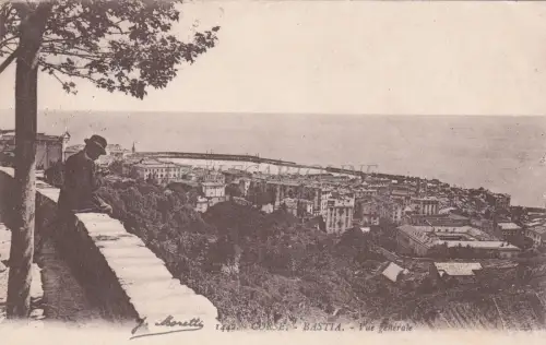 KORSIKA - Bastia - Gesamtansicht 1925
