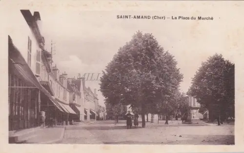 FRANKREICH - St. Amand Montrond - La Plache du Marché 2