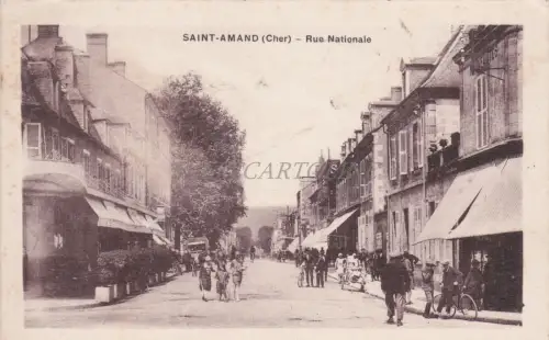 FRANKREICH - St. Amand Montrond - Rue Nationale