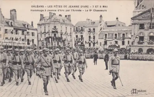 FRANKREICH - Orleans - Le Fetes de Jeanne d'Arc - Le 8° Chasseurs
