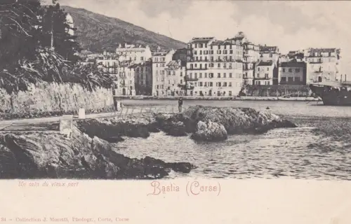 KORSIKA - Bastia - Eine Ecke des Alten Hafens